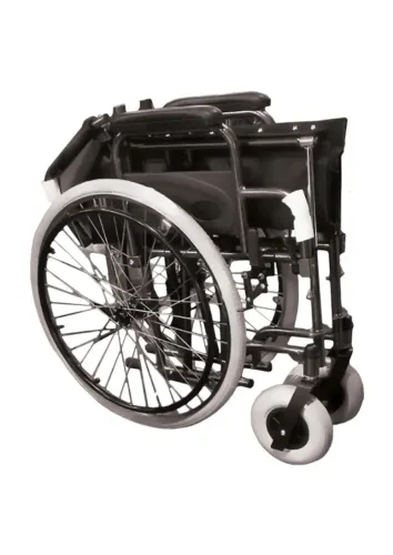 Cadeira De Rodas Aço Dobrável Assento 46 Cm D400 Dellamed