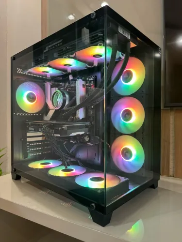 PC Gamer Ryzen 9 7950x3D + RTX 4070 com garantia - Em até 18x