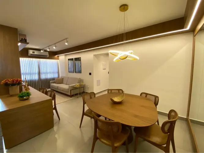 Apartamento Mobiliado Novo 80 metros quadrados 3 quartos Setor Central - Goiânia - GO