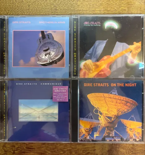 Dire Straits - 4 cds importados 