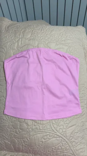 tube top rosa