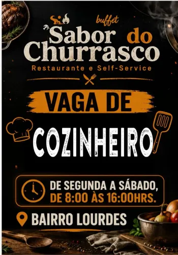 Contrata cozinheiro
