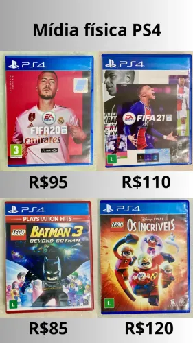 Mídia física PS4