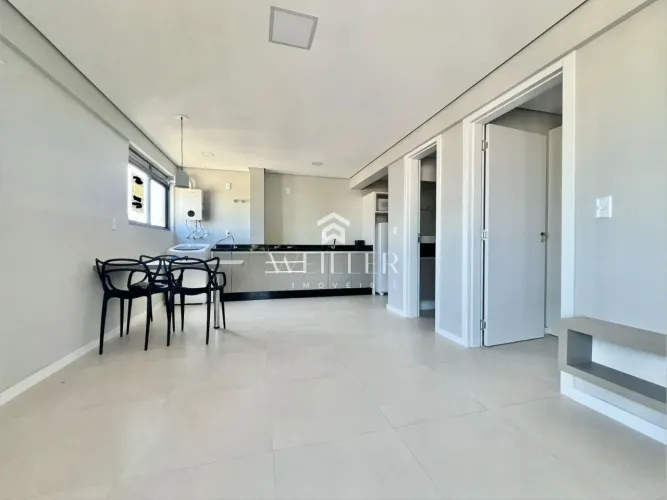 Apartamento mobiliado para locação, 1 quarto, 1 vaga de garagem, bairro Fazenda, Itajaí-SC