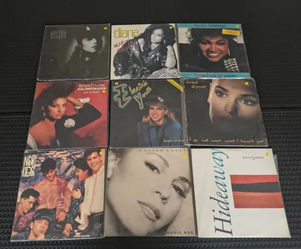 Discos de vinil lote internacional 3