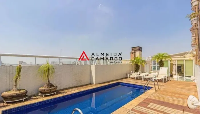 Cobertura Pacaembu 847m² 4 dormitórios 3 suítes 6 vagas
