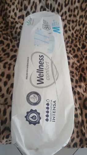 Fraldas Welleness confort media 30 unidades