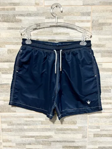 Short moda praia azul Myr G