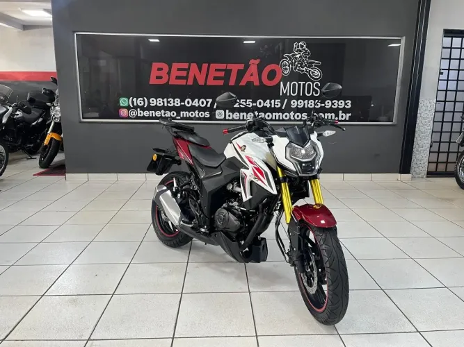 HAOJUE DR 160 FI BRANCO 2021