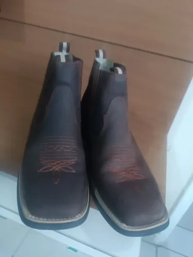 Bota de couro 