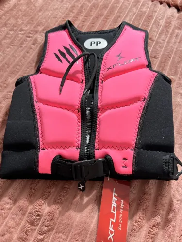 Colete XFloat rosa e preto PP ? novo com etiqueta