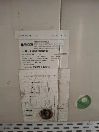 Ilha Fricon para congelados