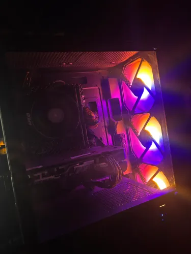 Pc gamer + monitor + microfone