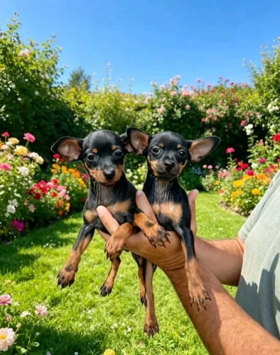 Filhotes de Pinscher