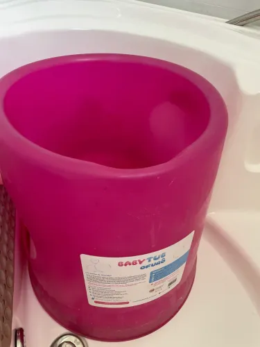 Banheira Infantil Babytub Ofurô (1 a 6 anos) - cor Rosa