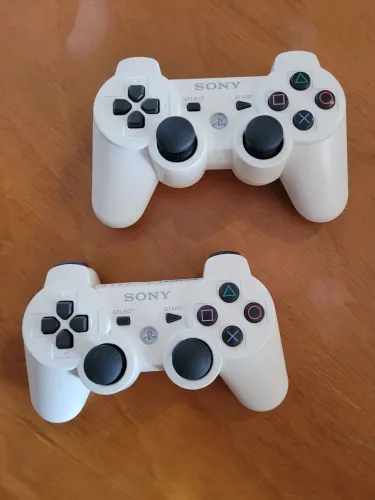 Controles PS3 Playstation 3 White Brancos Originais