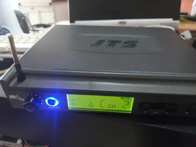 RECEPTOR MICROFONE SEM FIO JTS IN64R