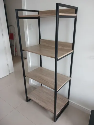 Estante Escritório Estilo Industrial