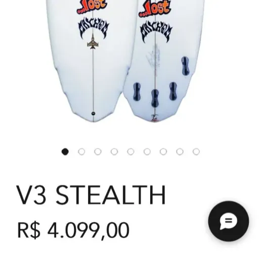 Prancha lost v3 stealth 