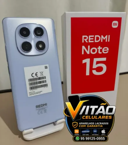 Redmi Note 15 versão 8/256