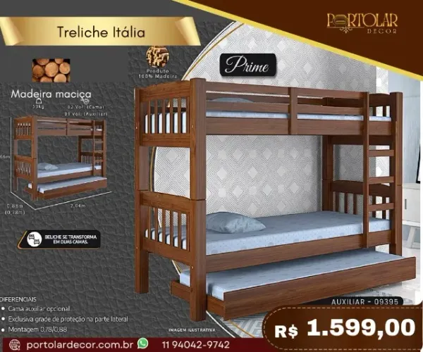 Treliche Itália, a pronta entrega