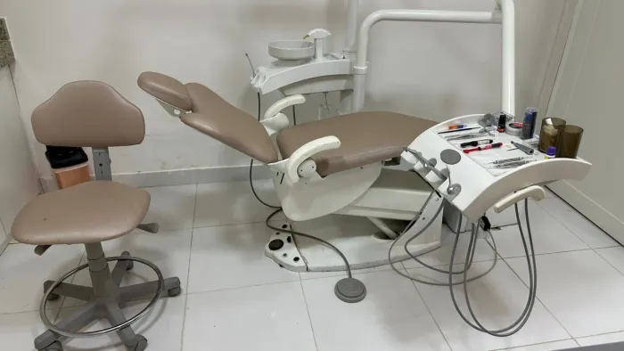 Cadeira odontológica + mocho 