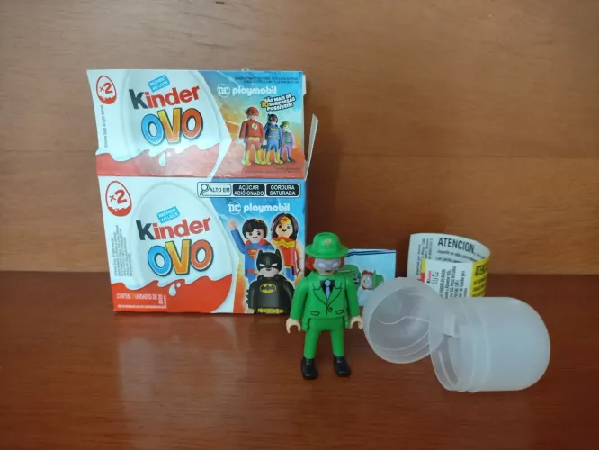 Charada ( The Riddler) - Kinder Ovo coleção DC Playmobil