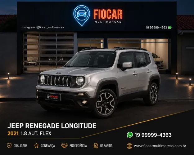 Jeep Renegade Longitude 1.8 4X2 Flex 16V Aut. 2021