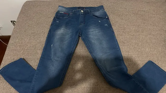 Calça Tommy Hilfiger Original Masculina Jeans Premium Azul | Excelente Estado