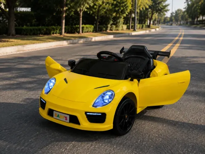Carro Elétrico C/ Controle Remoto Infantil Novo