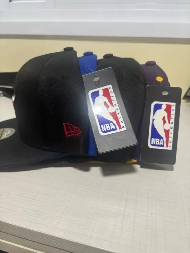Kit 4 Bonés Nba Basquetebol (Bulls, Warriors, Lakers, Heat) - Com Etiqueta