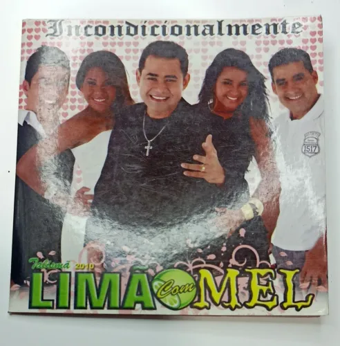 Cd banda Limão com Mel - incondicionalmente