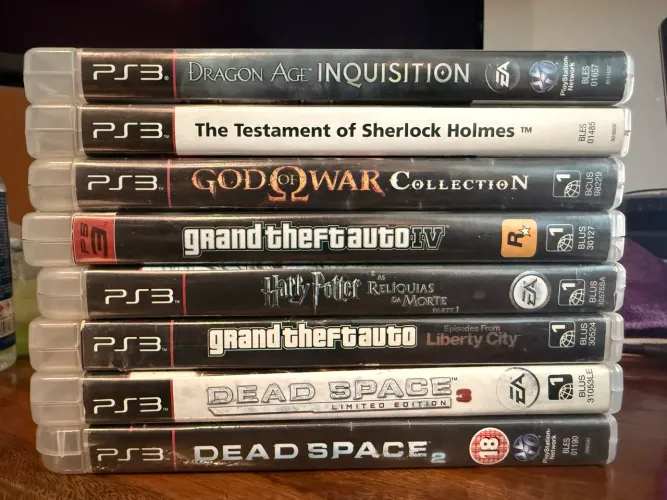Lote jogos PlayStation 3 - R$50 CADA - VENDO APENAS O LOTE COMPLETO!
