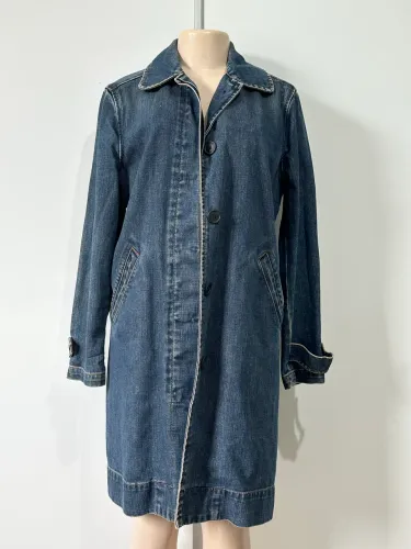 Trench coat jeans Gap
