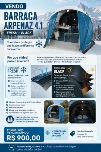 Barraca Artenaz 4.1 Fresh Black