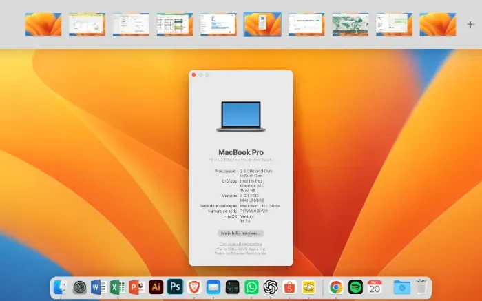 Macbook 2017 Seminovo 8gb ram 256ssd