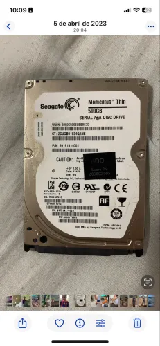 Hd500 gigas testado e funcionando 
