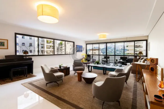 Apartamento para locação em Higienópolis com 4 quartos, 3 suítes e 5 vagas