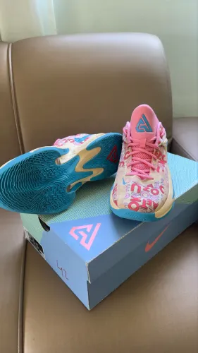 Novo Nike Masculino ZOOM FREAK 4 LETRAS BROS BAUNILHA Edição Limitada