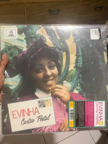 Disco Cartão Postal - Evinha (autografado)