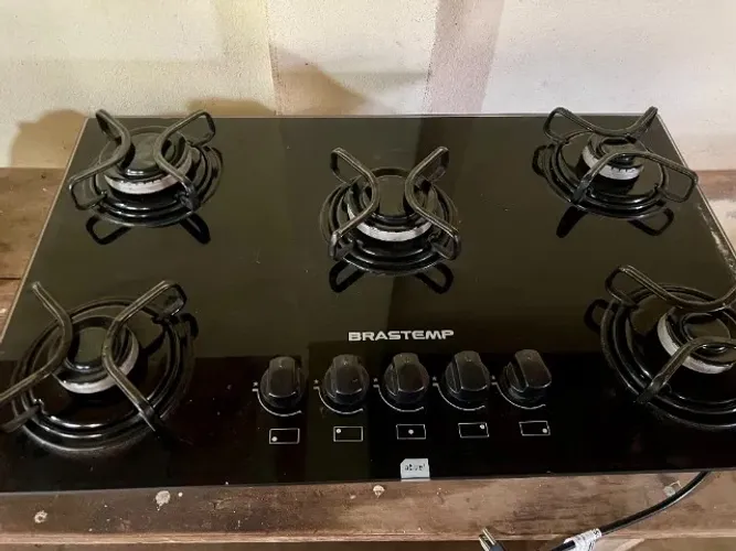 Cooktop 5 bocas Brastemp