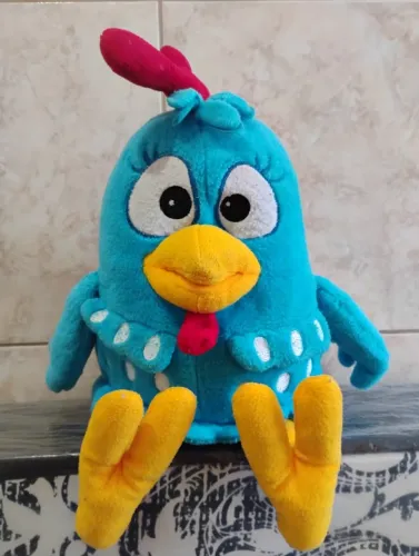 Galinha pintadinha de pelúcia 