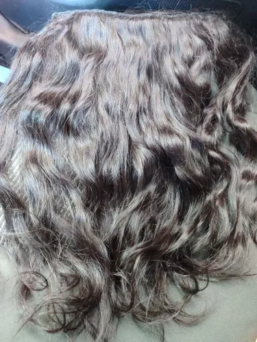Cabelo humano 2 faixas