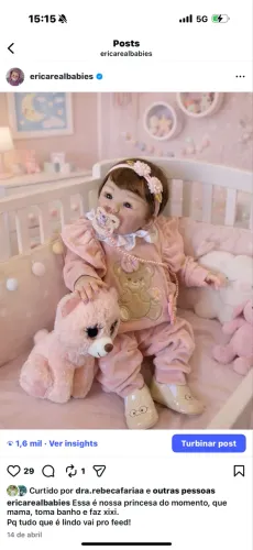 Bebê Reborn boneca 