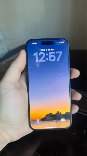 iPhone 15 Pro 256GB - Azul Titanium + bateria externa