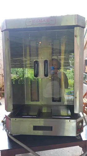 Máquina de churrasco grego