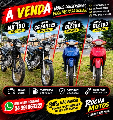 Moto excelente estado de conservação