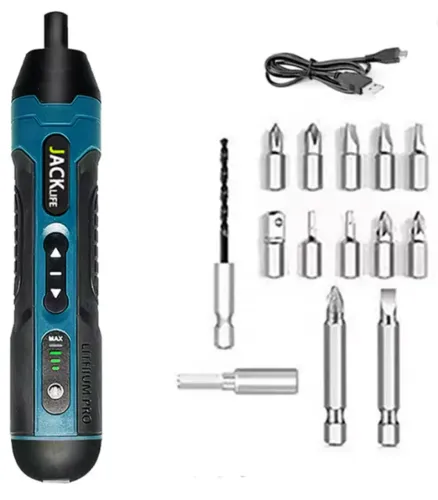 Kit Chave de Fenda Elétrica 14 Peças