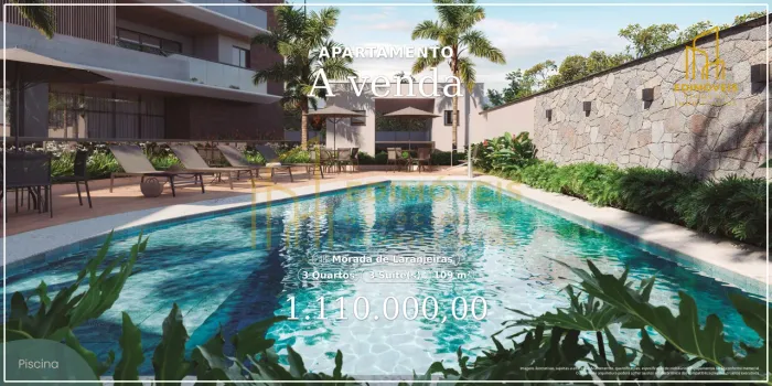 Apartamento Moderno em Morada de Laranjeiras: 3 Suítes e Varanda Gourmet!