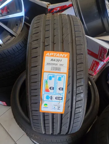 Pneu Aro 20 205/35 marca aptany golf polo tcross